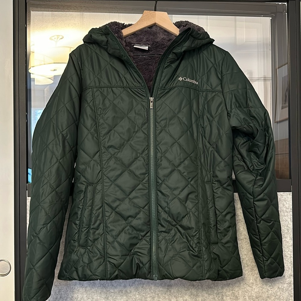 Columbia Full Zip Fleece lined jacket